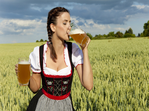 girl-beer